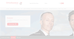Desktop Screenshot of orthosol.com